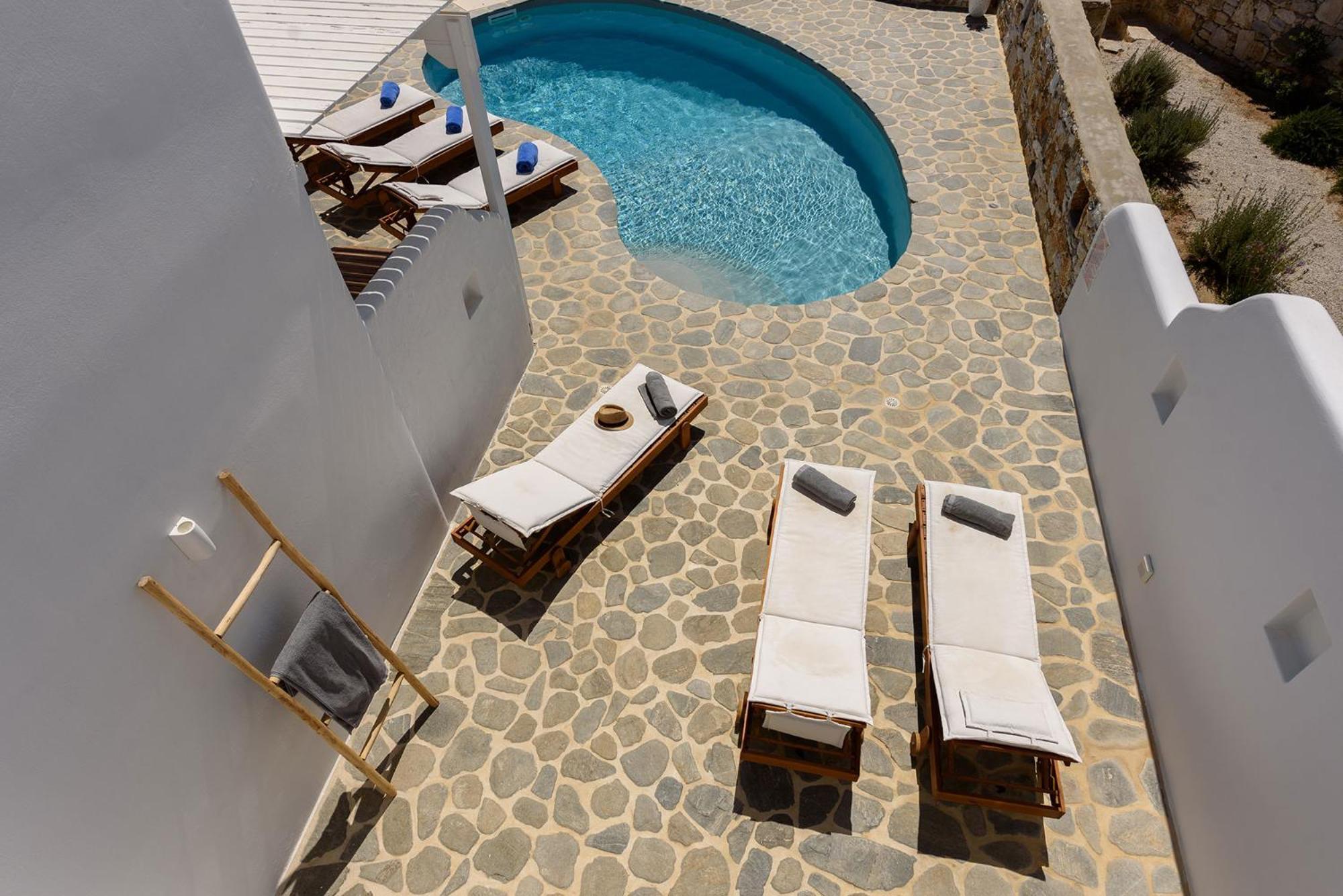 Helen Beach Front Luxury Villas Kastraki  Bagian luar foto