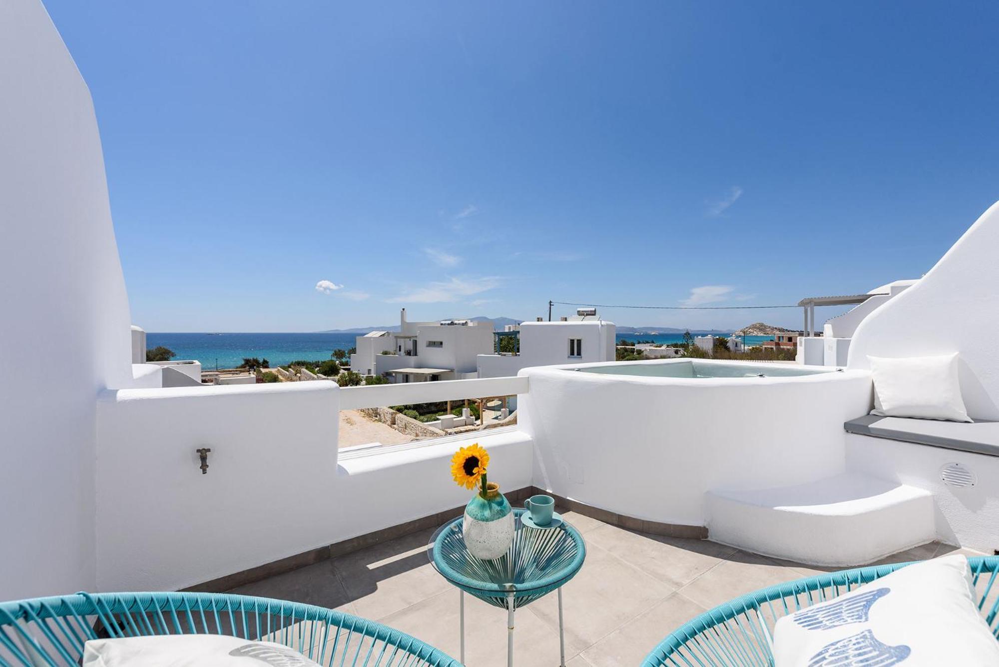 Helen Beach Front Luxury Villas Kastraki  Bagian luar foto