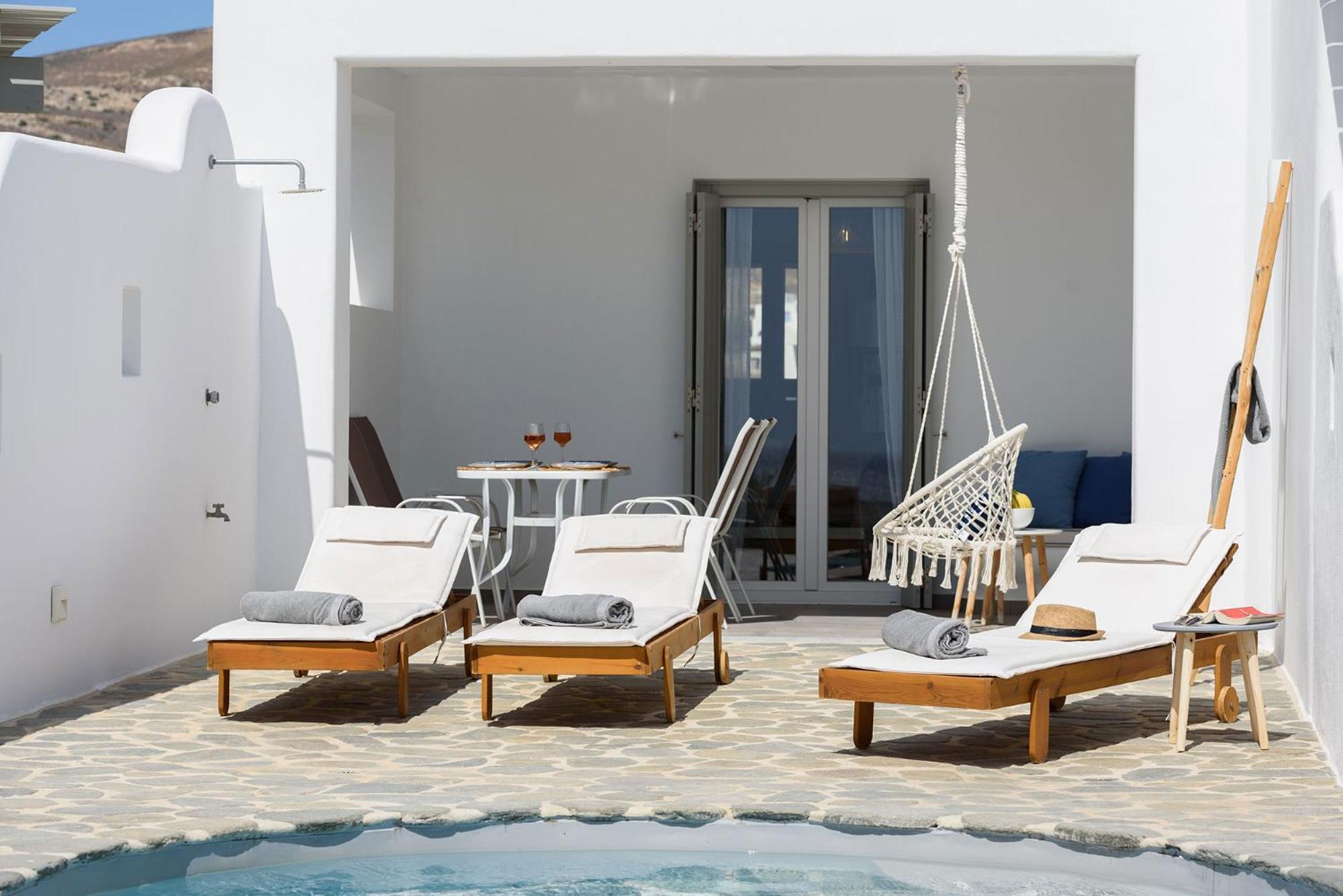 Helen Beach Front Luxury Villas Kastraki  Bagian luar foto