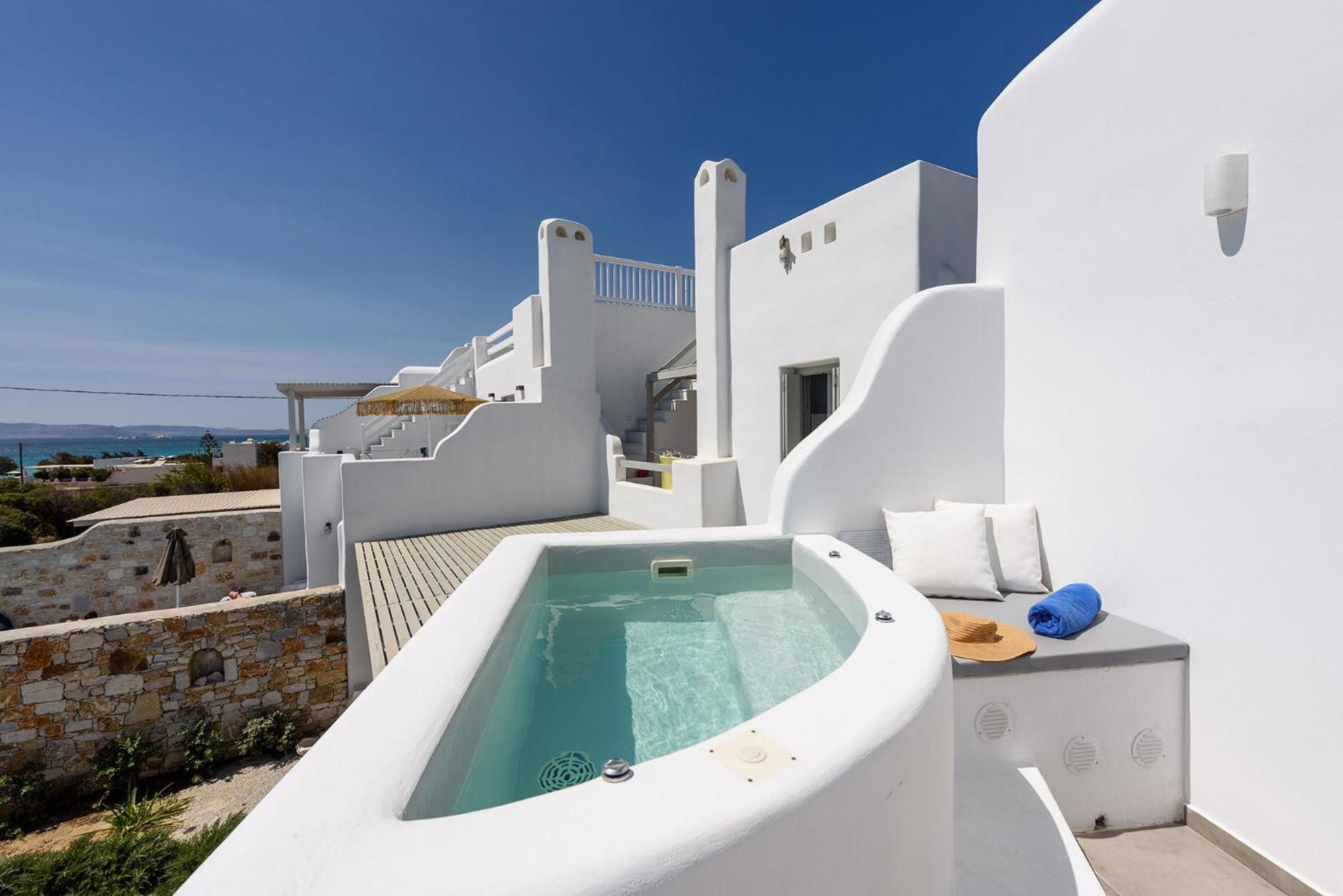 Helen Beach Front Luxury Villas Kastraki  Bagian luar foto