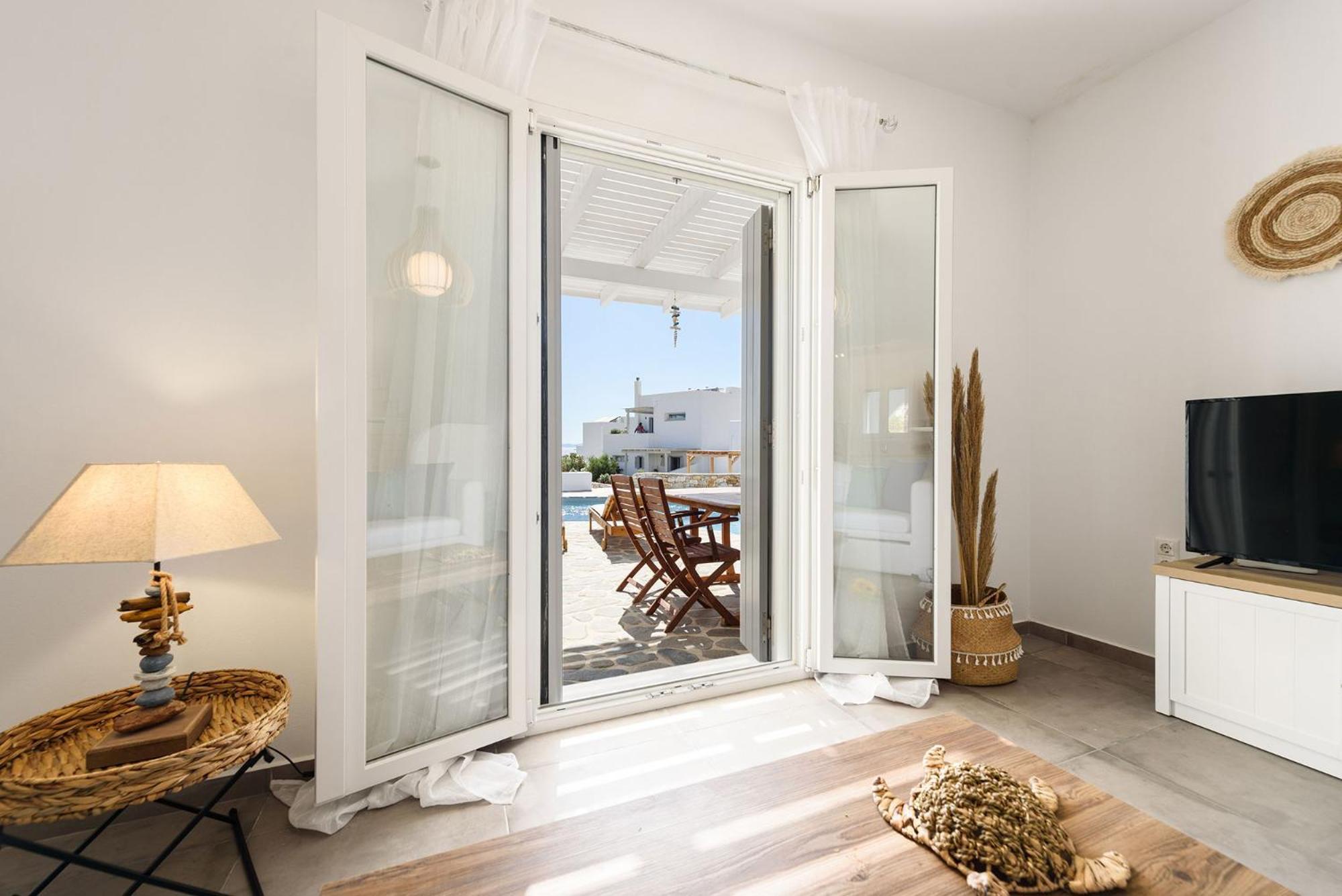 Helen Beach Front Luxury Villas Kastraki  Bagian luar foto