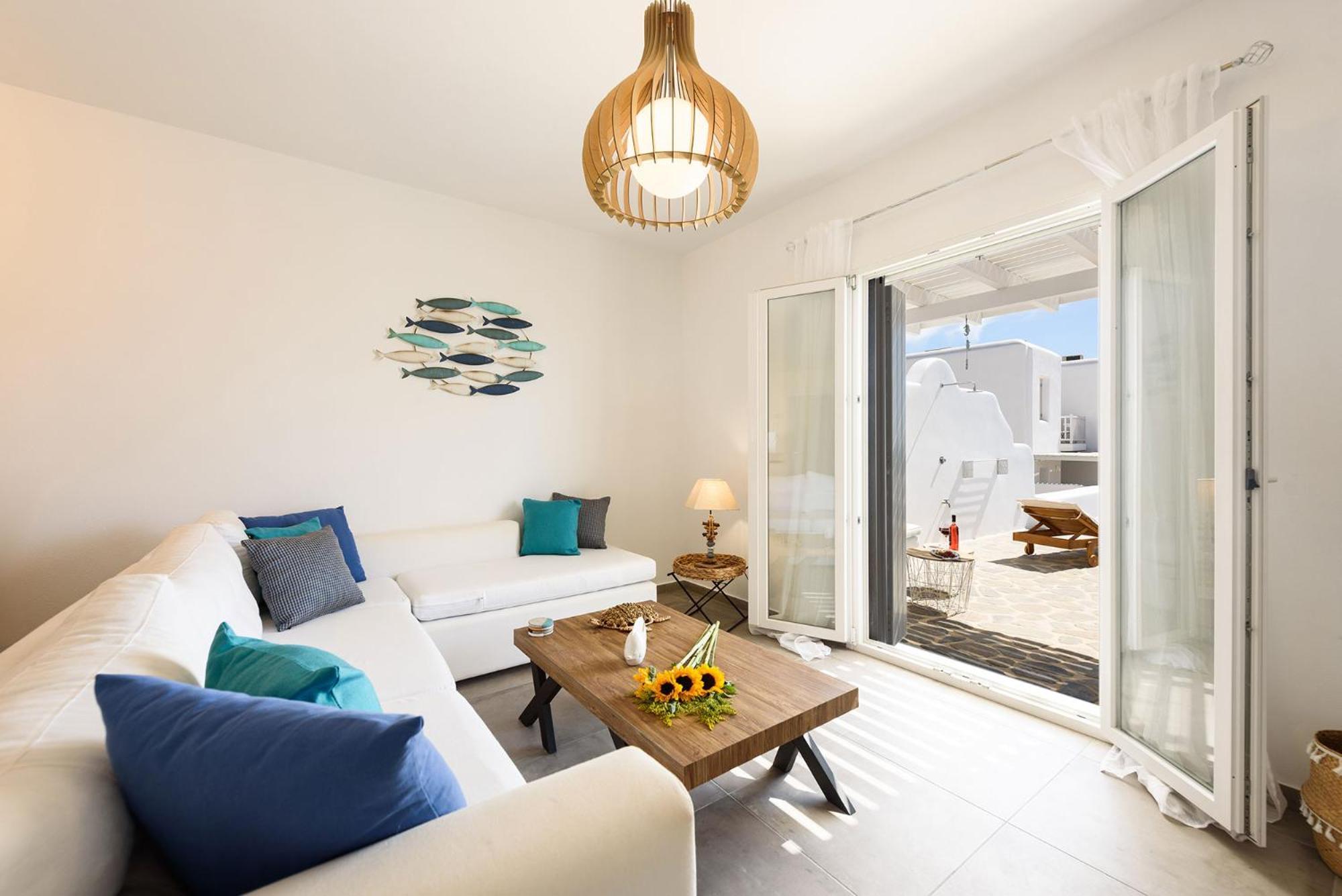 Helen Beach Front Luxury Villas Kastraki  Bagian luar foto