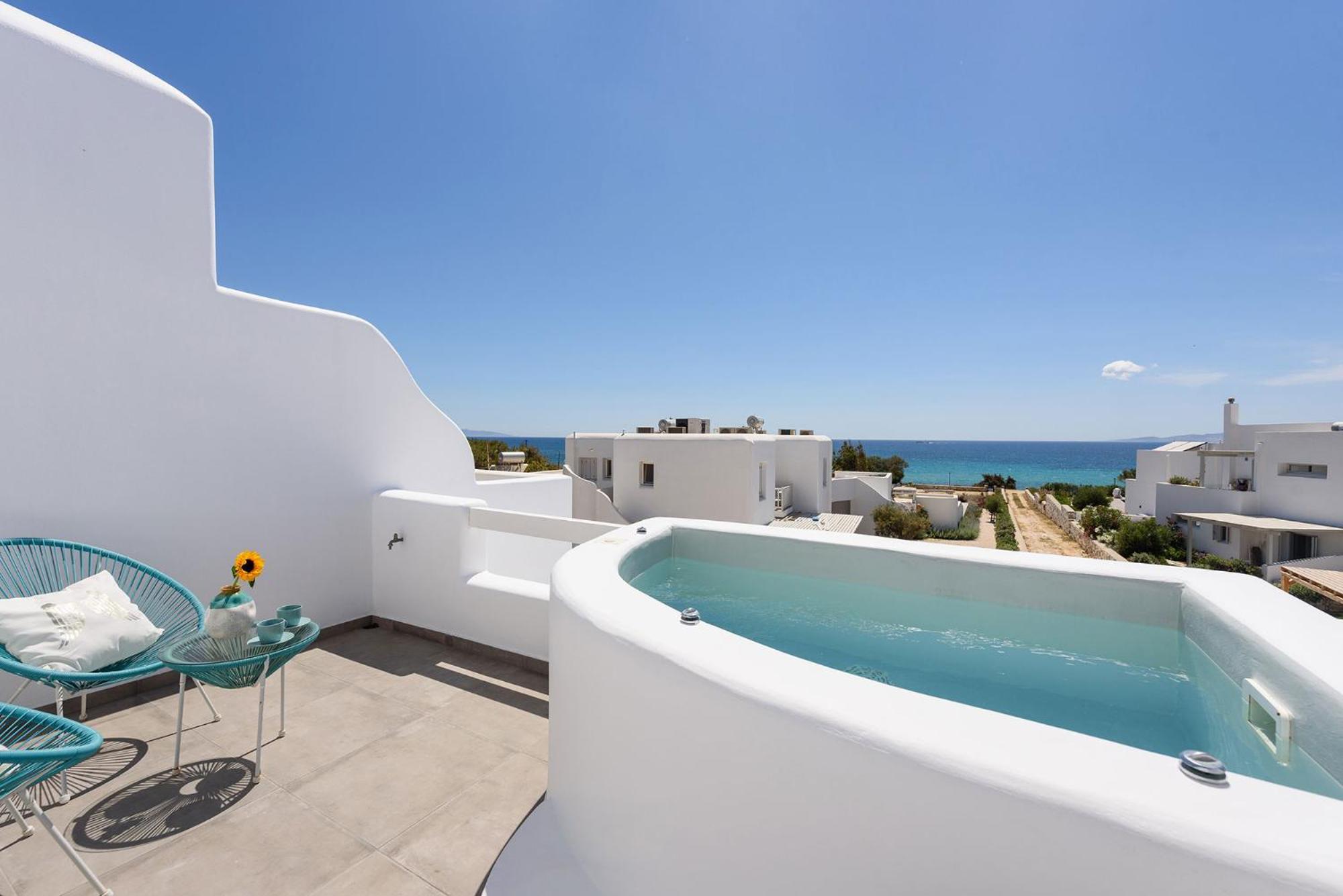 Helen Beach Front Luxury Villas Kastraki  Bagian luar foto