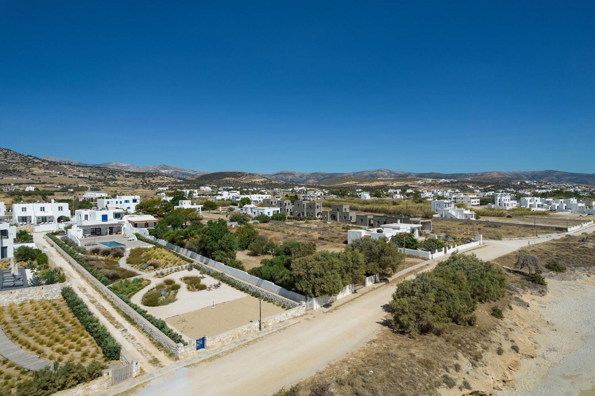 Helen Beach Front Luxury Villas Kastraki  Bagian luar foto