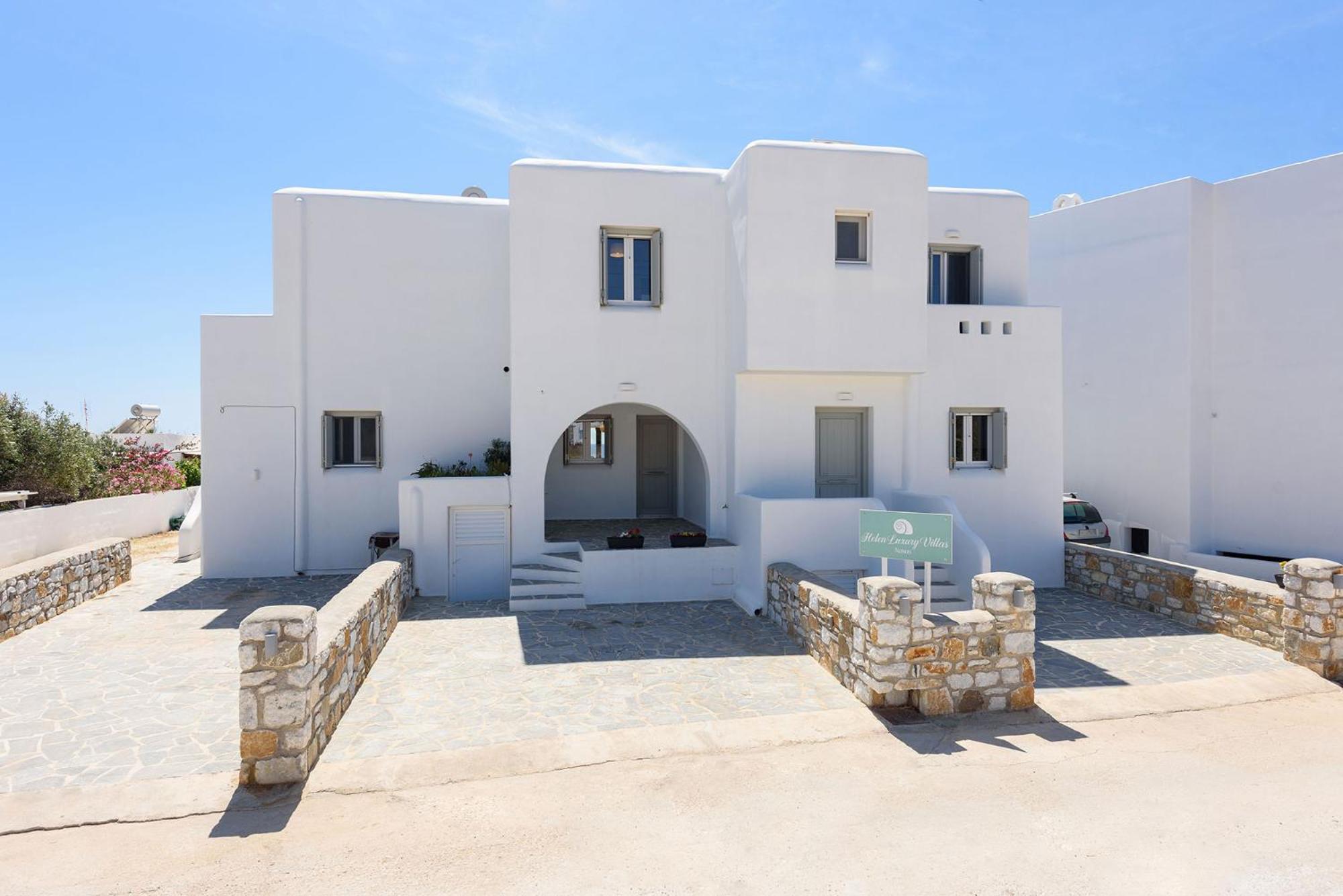 Helen Beach Front Luxury Villas Kastraki  Bagian luar foto
